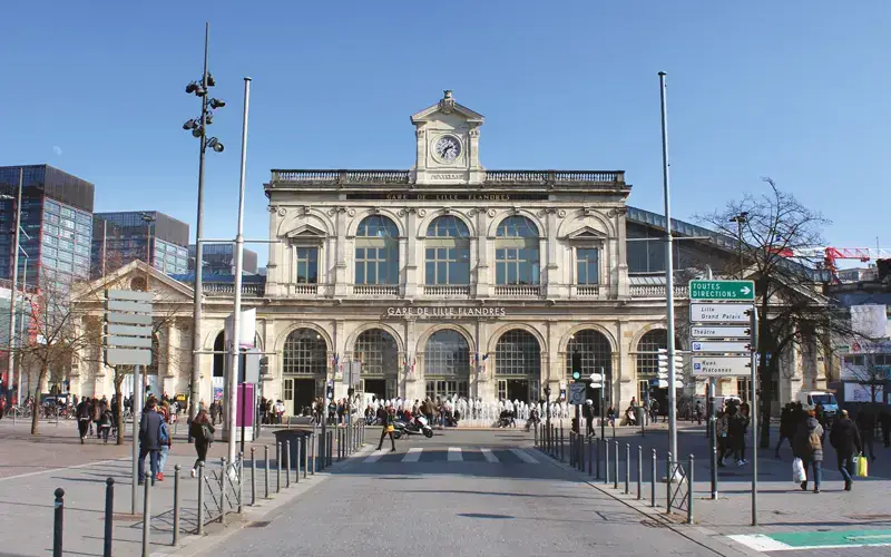 Photo Gare Lille Flandres de jour