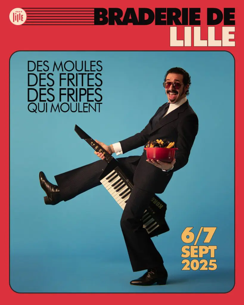 Affiche Braderie de Lille 2025