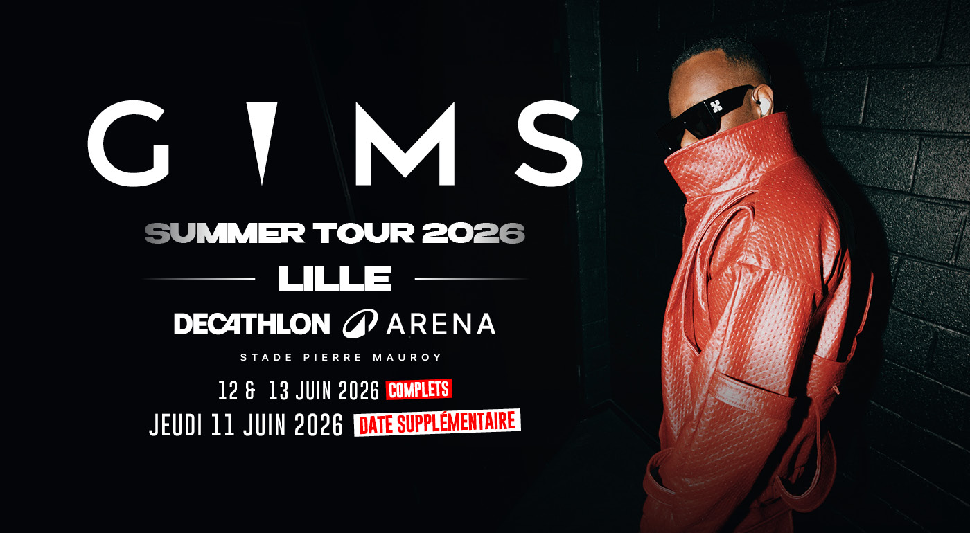 Maitre Gims concert Lille le 11 juin 2026, venez en taxi
